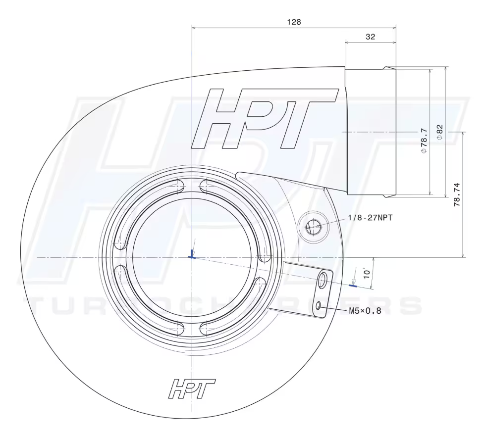 HPT F3 7680 Turbolader